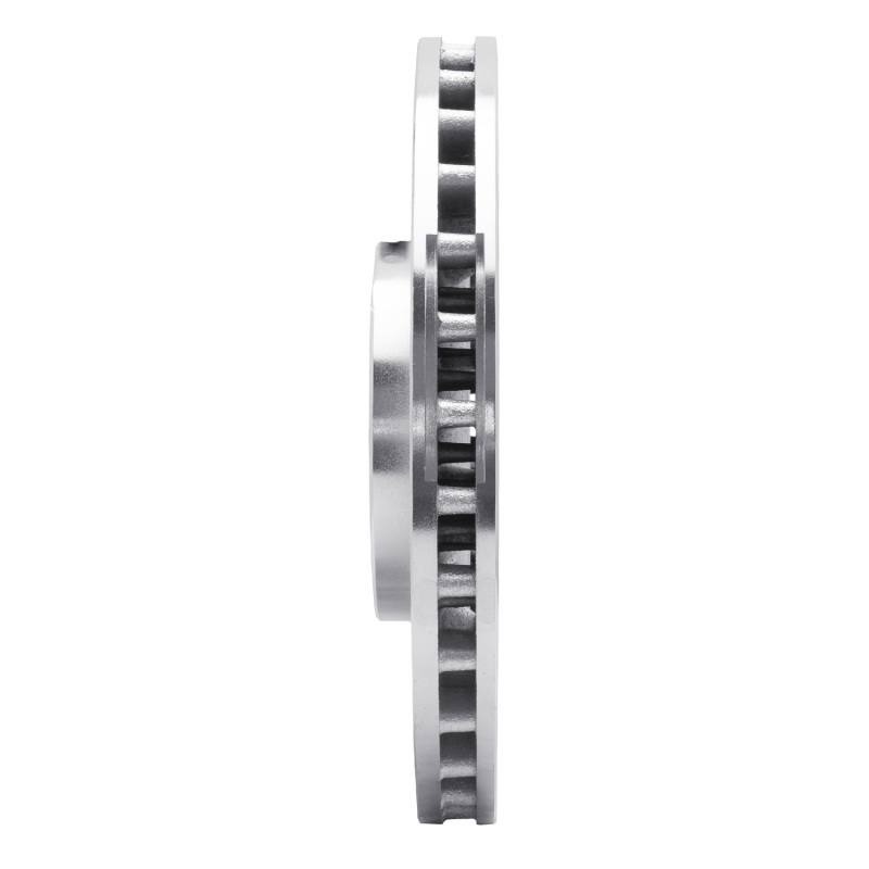 Volvo V70 Brake Rotor (1) - Front Right - R1 Concepts - Drilled & Slotted - Silver - `04-`07